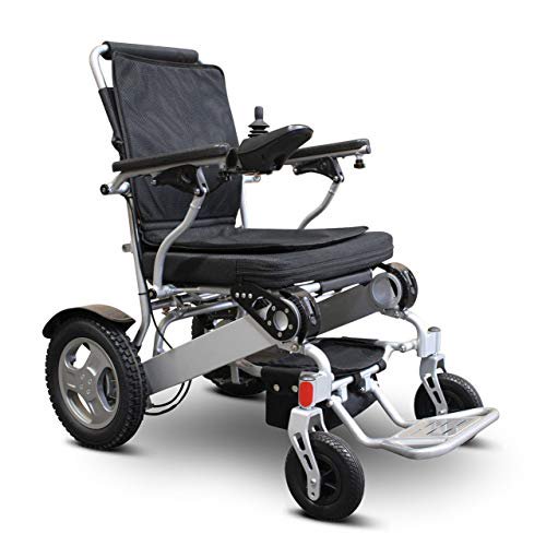 eWheels EWM45 Electric Wheelchair PowerChair, Folding Lightweight