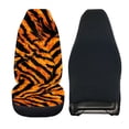 thumbnail image 2 of Uourmeti Auto Seat Guard Fashion Auto Seat Cover Polyester Anti-Slip, Suitable for Car Sedan, Tiger Stripe, 2 of 6