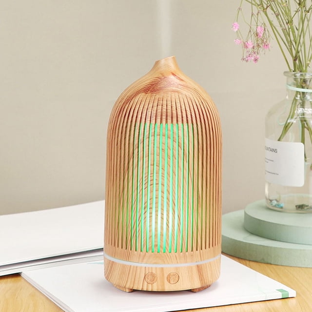 Humidificador de aire de 200 ml, difusores de aceite esencial, apagado automático sin agua para el dormitorio del hogar JShteea El nuevo