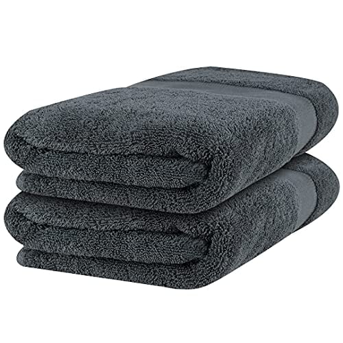 100% Combed Cotton Spa/ Hotel Quality 600 GSM Bathroom 12 Piece Towel Set SILVER 