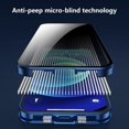 thumbnail image 4 of For Magnet Double-sided Buckle For IPhone 11 Pro Max Tempered Glass Phone Case For IPhone 12 All-inclusive Metal For IPhone 11, 4 of 6
