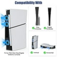 thumbnail image 5 of EEEkit Cooling Fan Fit for PS5 Slim Disc/Digital Editions, Silent Efficient Cooler with 2 Adjustable Fans, USB 3.0 Port, 5 of 7