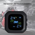 thumbnail image 4 of Cordless TPMS Motorcycle Tire Pressure Monitoring System 2 External Sensor Moto Tools, 4 of 7