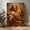 Rolled Canvas, variant on Jesus Reaching Out Wall Art, Carved Wood Relief Print, Christian Home Decor