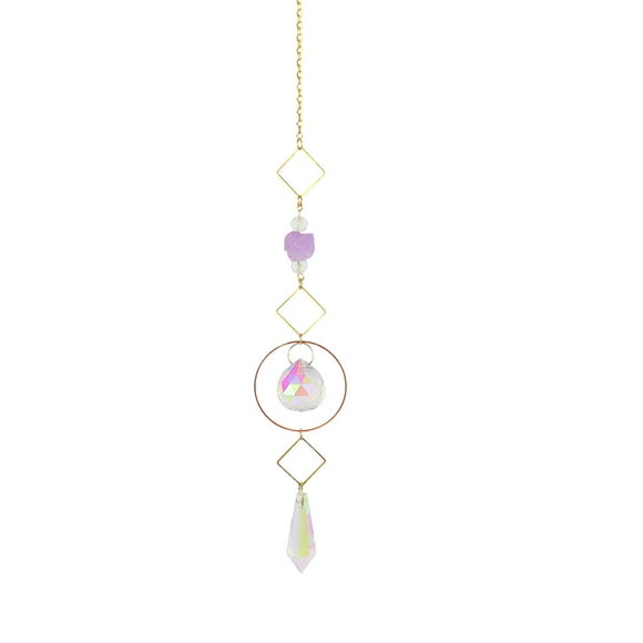 Crystal Sun Catchers, Glass Crystal Ball Window Prisms Rainbow Maker Hanging Decoration for Garden