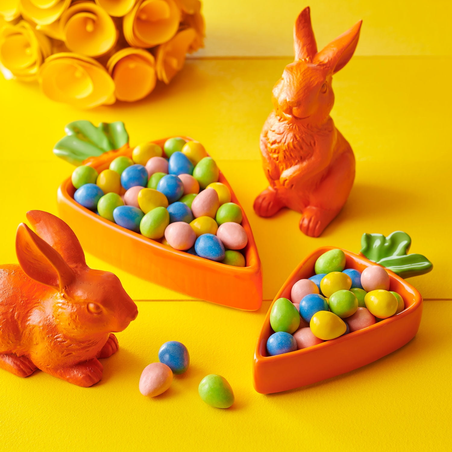 (3 pack) REESE'S PIECES Peanut Butter in a Crunchy Shell Eggs, Easter Candy Bag, 10.8 oz
