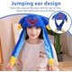 thumbnail image 3 of Hagi Wagi Movable Ear Rabbit Hat, Funny Hats for Adults and Kids, Blue, 3 of 5