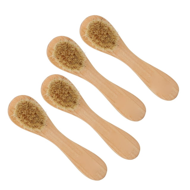 Pincel Exfoliante, Cepillo de Limpieza de Cara para el Cabello para el Cuidado Diario de la Piel para viajar en el HOGAR