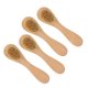 thumbnail image 5 of Cepillo exfoliante, cepillo de limpieza facial, mango de madera, 4 piezas para viajes al hogar ANGGREK Otros, 5 of 8