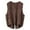 Brown, variant on PMVFHDE Women Fashion Tops Solid Color Loose Short Split Knit Sweater Vest Casual Cute Tops For Women Coffee,XL