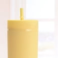 thumbnail image 5 of Botella de pajita para beber, vaso de pajita, botella de pajita de plástico de colores de calidad alimentaria, vaso de pajita de estilo simple, confiabilidad excepcional, 5 of 5