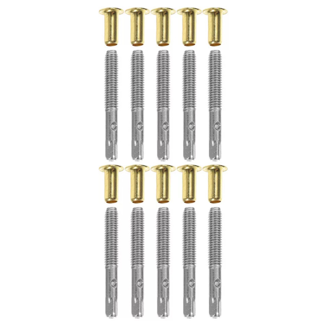 Mosiee Professional Lyre Harp Part Strudy Peg Optional Wrenches Or Needle Nails Pin Metal Fixing Musical Instrument Instruments Parts
