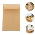 thumbnail image 3 of MLINS 50PCS Coin Saving Envelopes Sealing Kraft Packets for Fruit Vegetable Flower Storage, 3 of 8
