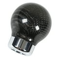 thumbnail image 4 of Perilla de palanca de cambios de fibra de carbono Interfaz inferior de 15 mm Bola redonda Perilla de cambio de transmisión automática manual sin engranaje, 4 of 20