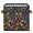 Multicolor 4, variant on CURLYOOT Butterfly Cube Storage Bin 11 Inch Fabric Storage Cube for Shelves Decorative Lavender Flower Foldable Basket with Leather Handle for Closet Shelves Organizer