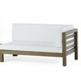 thumbnail image 4 of CoSoTower Right Corner Bench and Coffee Table, White, 4 of 9