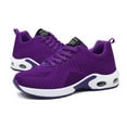 thumbnail image 2 of maskred 1 Paire de Chaussures en Maille à Lacets pour Femmes Course Jogging Respirantes Antichoc Automne Exercice Chaussures Féminines, 2 of 5