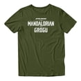 thumbnail image 2 of Star Wars The Mandalorian And Grogu Movie Logo Men's T Shirt (Military Green, S-3XL), 2 of 4