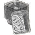 thumbnail image 1 of Starlight-30 X Bandejas de papel de aluminio-Contenedores de almacenamiento de alimentos con tapas-Ideal para almacenamiento, horneado, asado, barbacoa, cocina y bandejas de preparación de comidas Con esquí esquí Gafas de esquí, 1 of 3