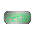 thumbnail image 4 of Reloj despertador digital Reloj despertador Adolescentes con temperatura Reloj de escritorio Dormitorio Reloj despertador para , LED verde negro mayimx despertador digital, 4 of 9