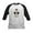 Black/White, variant on CafePress - CANDY SKULL Hawiian Shirt Ghost Outline Baseball J - Kids Cotton Baseball Jersey, 3/4 Sleeve Shirt