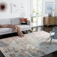 thumbnail image 2 of SAFAVIEH Shivan Rosalynne Abstract Area Rug, Grey/Pink, 6'7" x 6'7" Square, 2 of 10
