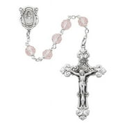 McVan R479LF 7 mm Pink Crystal Rosary
