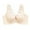 Beige, variant on Sopiago Women's Wireless Bra, Smooth Comfort Full-Coverage T-Shirt Women's Seamless Bra Black,44E