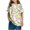 Yellow-1, variant on Virmaxy (3-14 Years) Boys Girls Cute Little Dinosaur Printed Shirt Teenager Casual Short Sleeve Round Neck Cotton Tops Summer Loose Casual Trend Pullover Shirt Green-1 3 Years