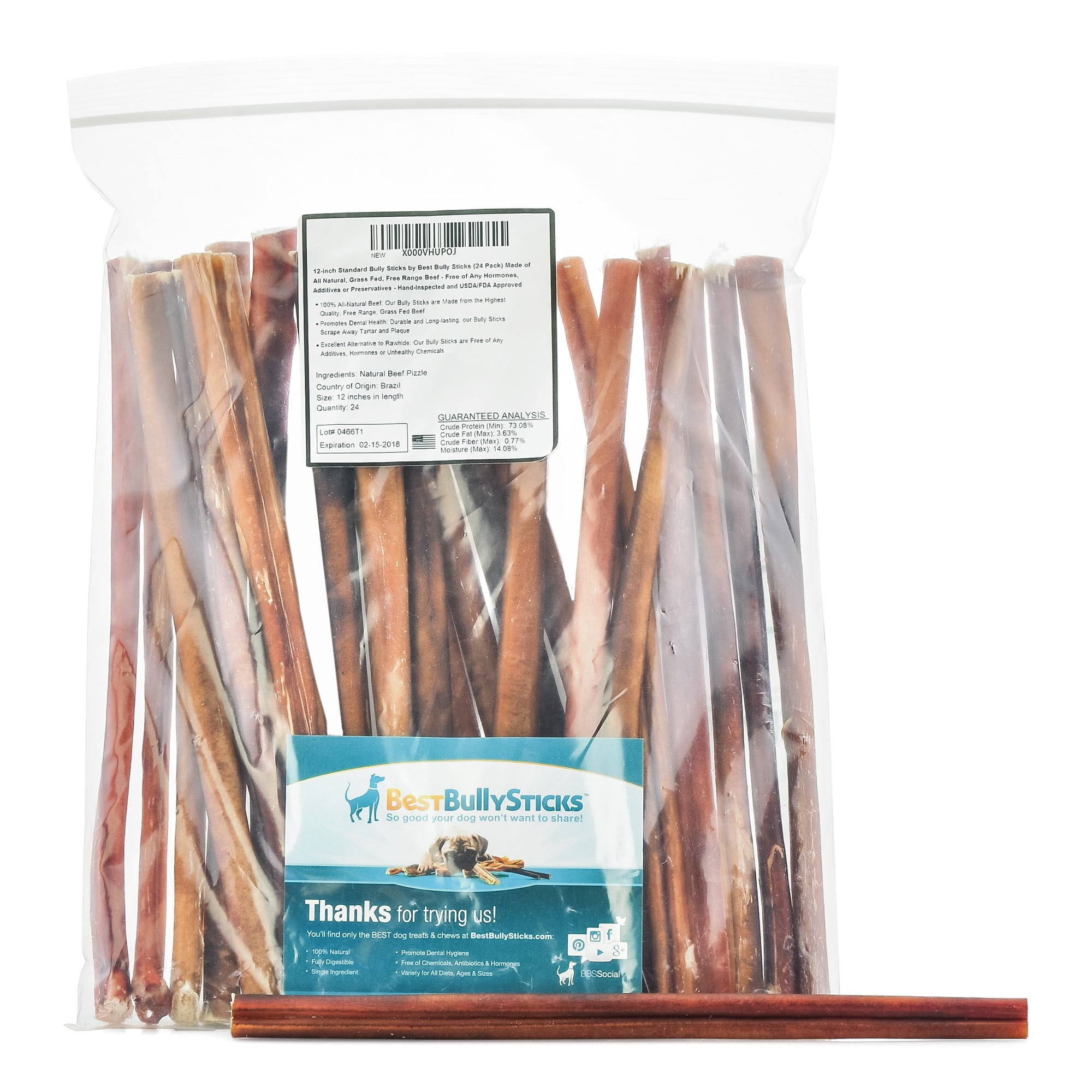 do bully sticks expire