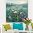 thumbnail image 1 of Designart - Flower field - Floral Farmhouse Premium Canvas Wall Art, 1 of 1
