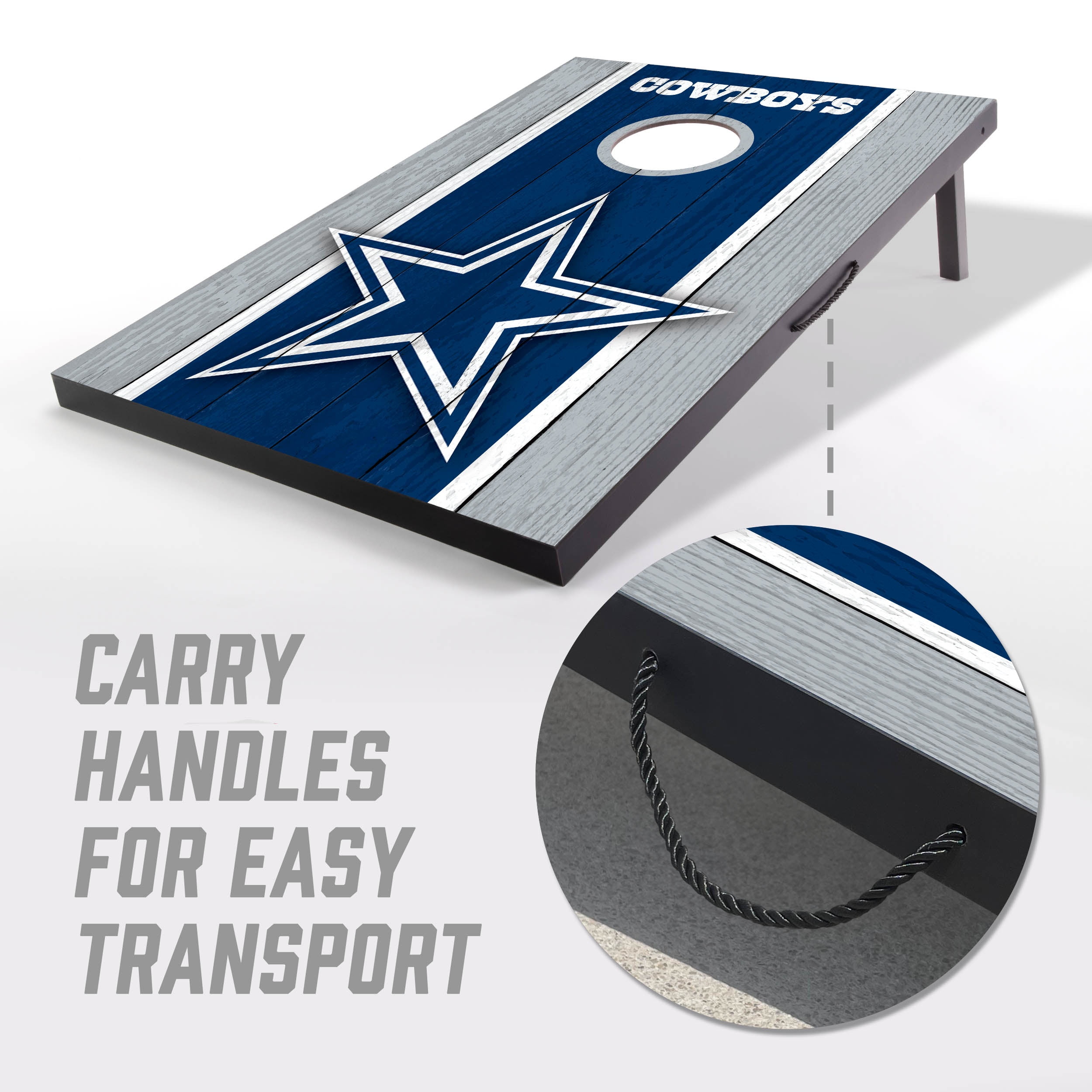 Dallas Cowboys 2x3 MDF Cornhole Game Set