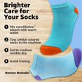 thumbnail image 4 of Calcetines BRIGHT STAR Mujer, bajo corte, tobillo, pack de 30 pares, talla 9‑11, 4 of 8