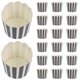 thumbnail image 1 of unbranded 100Ud Para Muffins Negro Para Hornear Y Empacar Postres En Pastelería, 1 of 6