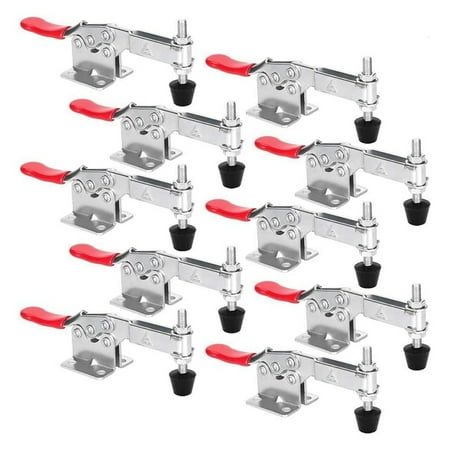

10PCS Fixed Toggle Clip Anti- Horizontal Heavy Duty Toggle Clip 220 lb Quick Release Tool