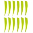 thumbnail image 3 of 12pcs Vanes 3'' Feather Fletchings Various Colors to Yellow Light Yellow, 3 of 10