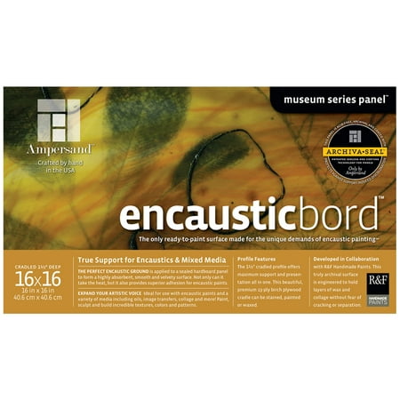 UPC: 0707310821669 | Ampersand Art  Encausticbord  Cradled  1-1/2  Profile  16  x 16