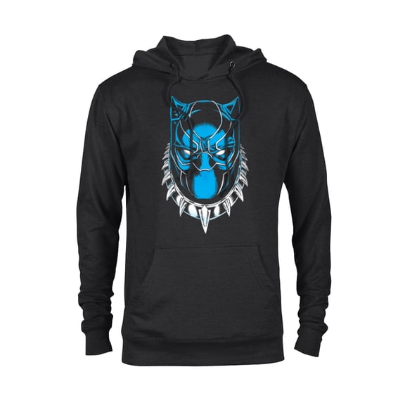 Marvel Black Panther King T'Challa Mask - Pullover Hoodie for Adults - Customized-Black