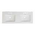 thumbnail image 2 of American Imaginations 48-in. W 3H8-in. Ceramic Top Set In White Color - Overflow Drain Incl. AI-32703, 2 of 9