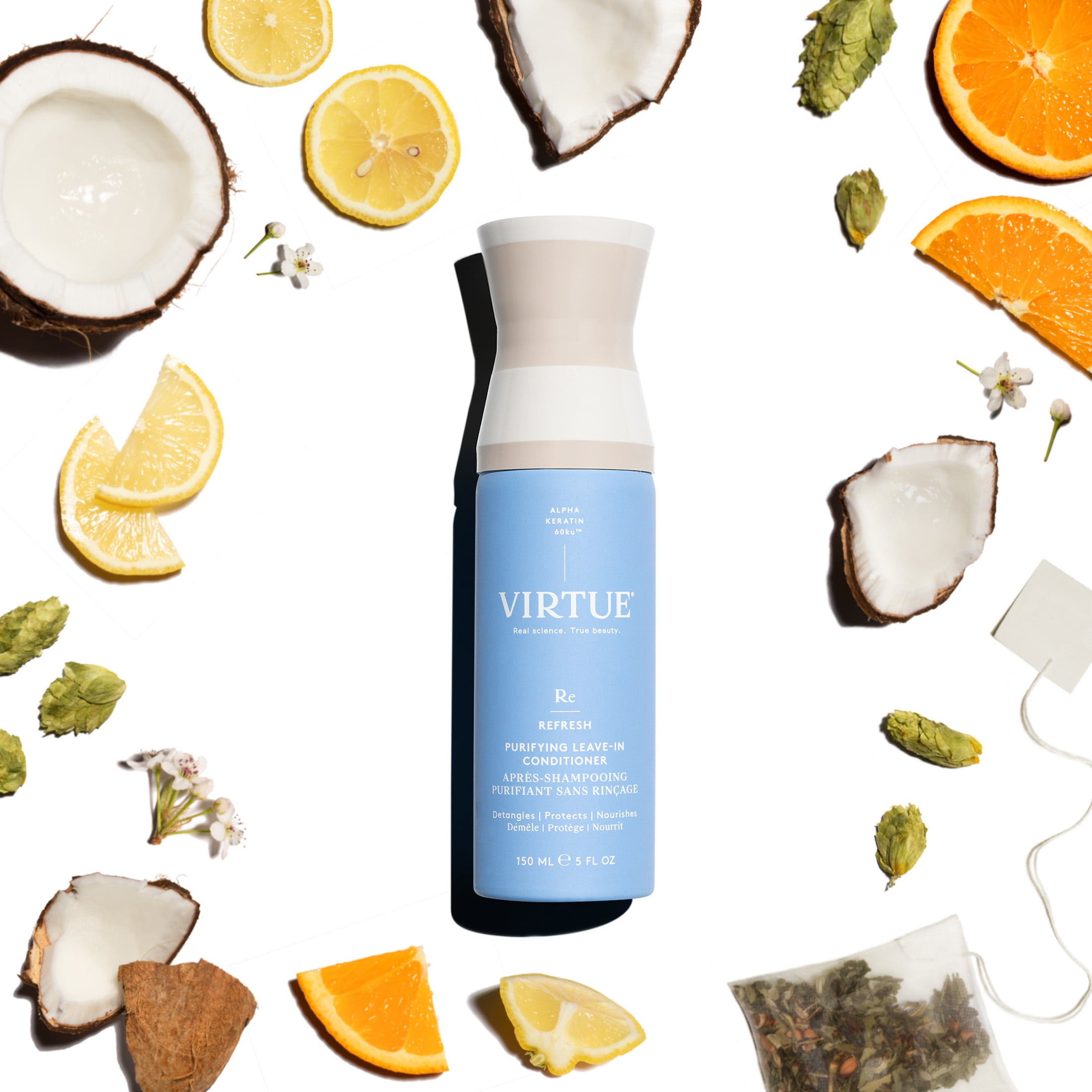 Virtue Purifying Leave-In Conditioner Hair Care, 5oz