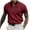 Red, variant on PBNBP Polos Shirts for Men,Mens Knitted Polos Shirts Quarter Zip Polos T Shirt Short Sleeve Regular Fit Shirt for Summer