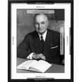 thumbnail image 5 of Art.com Harry Truman, President of U.S. in 1952 Photo, Black Frame Wall Art, 17" x 21", 5 of 5