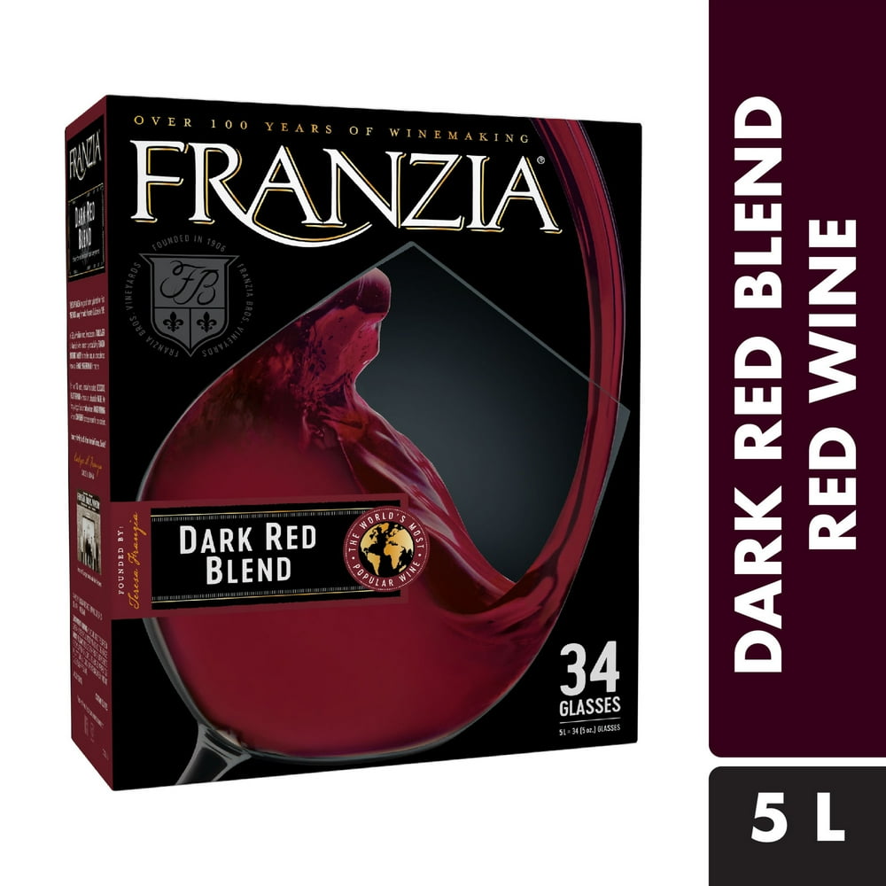 Franzia® Dark Red Red Wine - 5 Liter - Walmart.com - Walmart.com