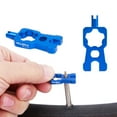 thumbnail image 2 of 4 in 1 Bicycle Valve Tools Spanner Multi-Purpose Schrader Presta Valve Core Removal Installation Tool For MTB Road Bike, 2 of 7