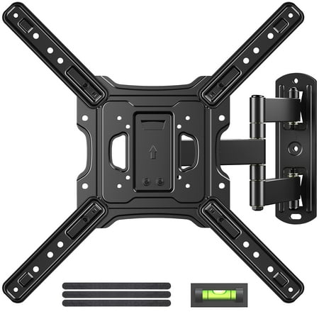 USX MOUNT Full Motion Tilting Swivel TV Wall Mount for 23-55 Inch TVs with Max VESA 400x400mm & 77lbs