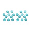 thumbnail image 1 of 20 Pcs 0.6CM Autocollants Temps Cristal Bleu Patchs en Verre Grain Rond pour Fabrication de Bijoux, 1 of 9