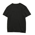 thumbnail image 1 of Camiseta Básica De La Moda Tops Sólidos Del Color De Los Hombres Camisas Básicas De La Manga Corta De Negro Sunnimix La camiseta de los hombres de la moda, 1 of 6