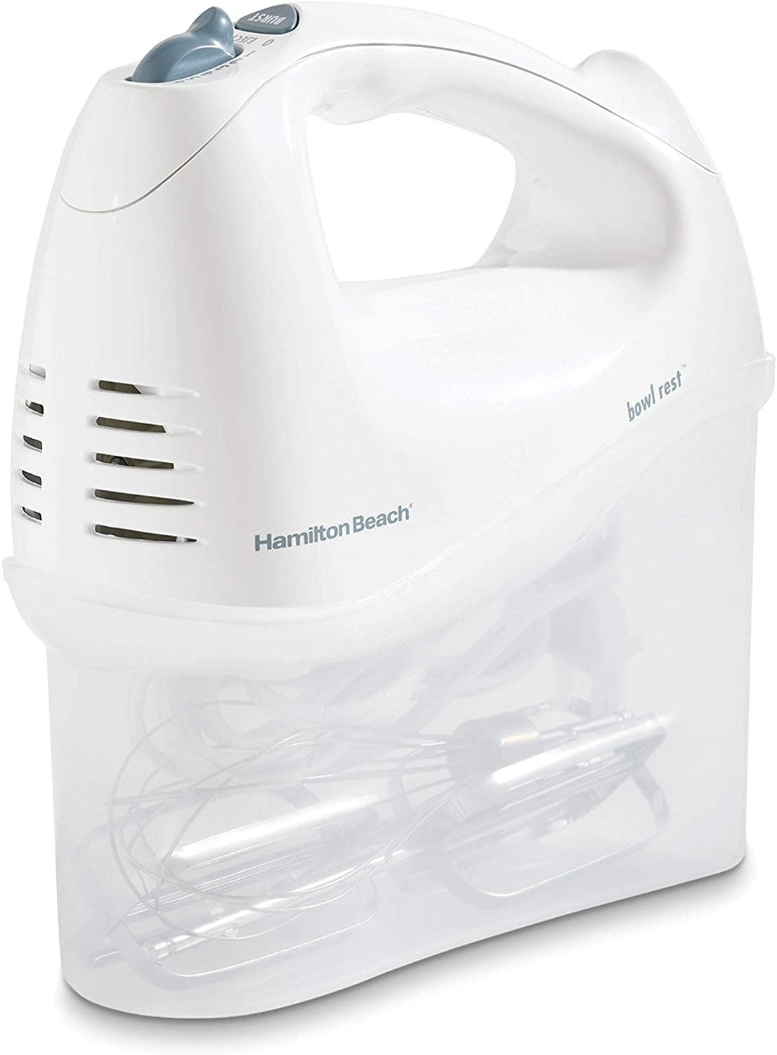 Electric Vegetable Chopper & Mini Food Processor with 6-Speed Hand Mixer for Kitchen Prep