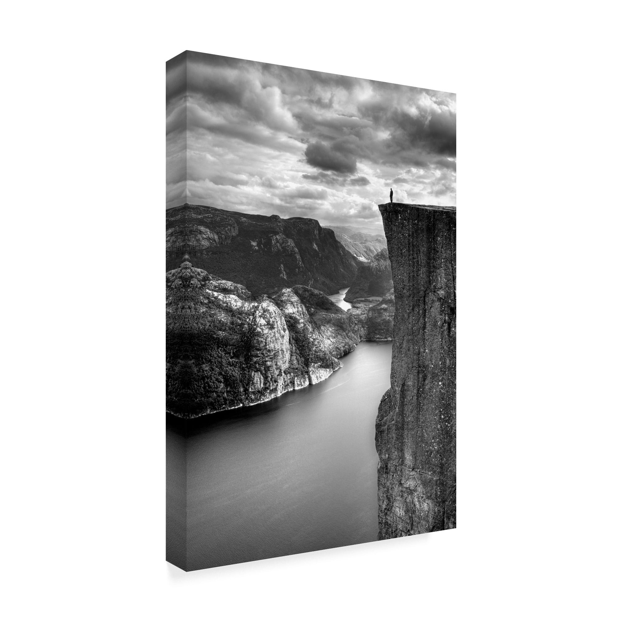 Trademark Fine Art 'Mountain Rustic Norway 27' Canvas Art by Maciej Duczynski