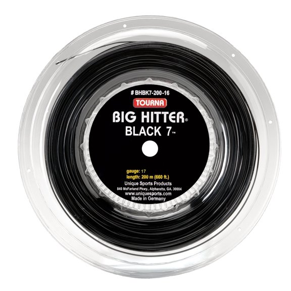 Cuerda de Tenis Tourna Big Hitter Black 7 200m Calibre 17